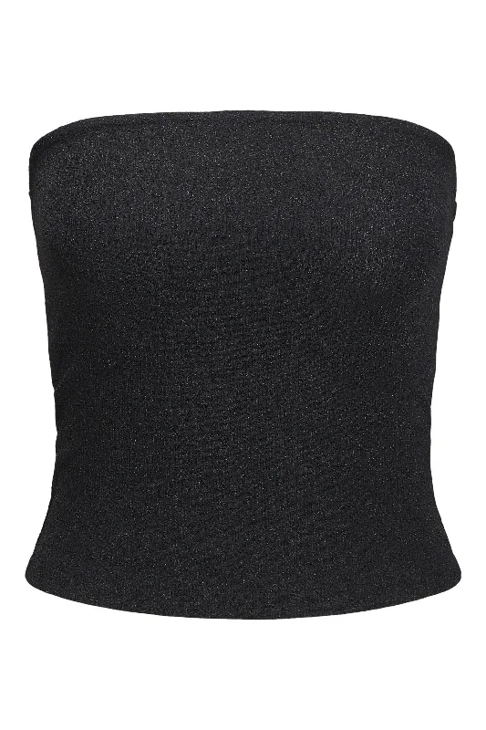 Jjxx - Jxsigga Glitter Bandeau Top - 4631917 Black