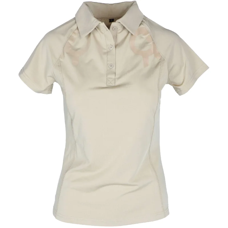 Weekend-Only Price Drops Rebel Polo Shiny Seam Beige