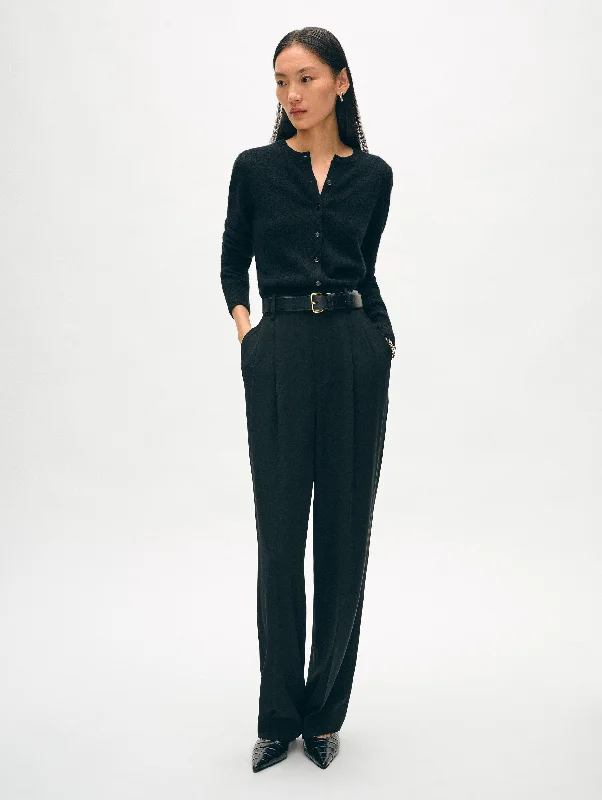 Weekend Bargains to Sizzle Cashmere Crewneck Cardigan