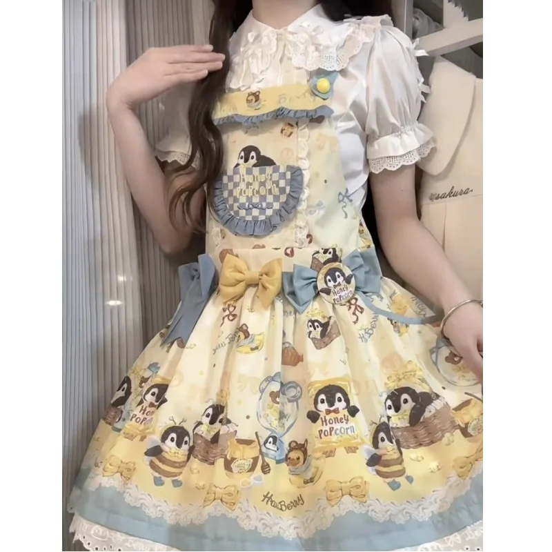 Weekend Bargains to Sizzle Cute Lolita Bow Dress PL53776