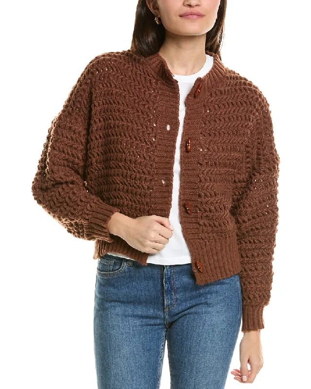 Celebrate the Weekend with Discounts Madison Miles Chunky Cardigan