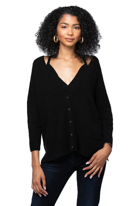 Exclusive Savings 100% Cashmere Loose & Easy Cardigan Sweater - Resort-Holiday