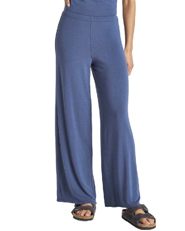 Weekend Bargains to Snag Splendid Everywhere Lyr Cashmere-Blend Wide Leg Pant