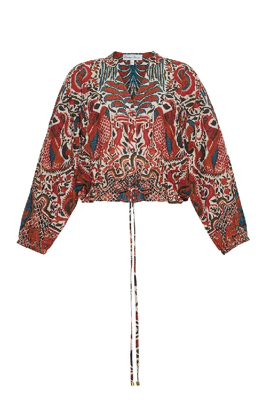 Weekend Discounts to Indulge In Perrin Top in Turtledove Luxor