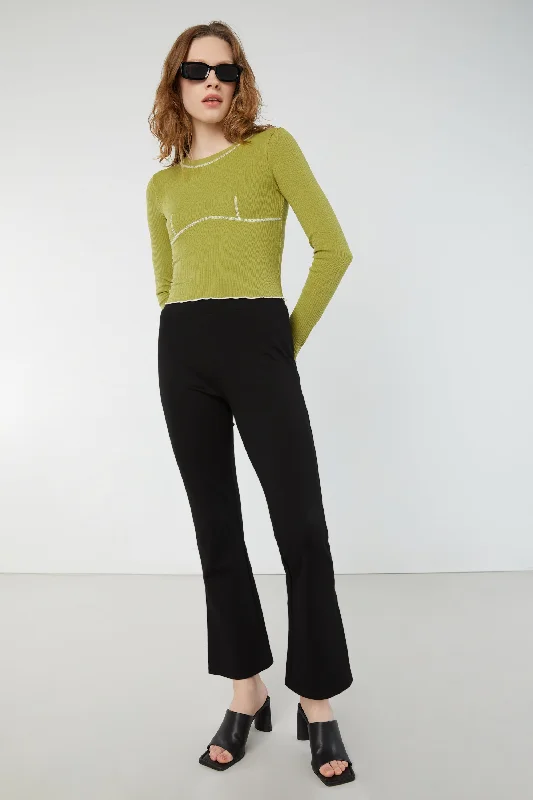 Super Deal CONTRAST STITCH TOP