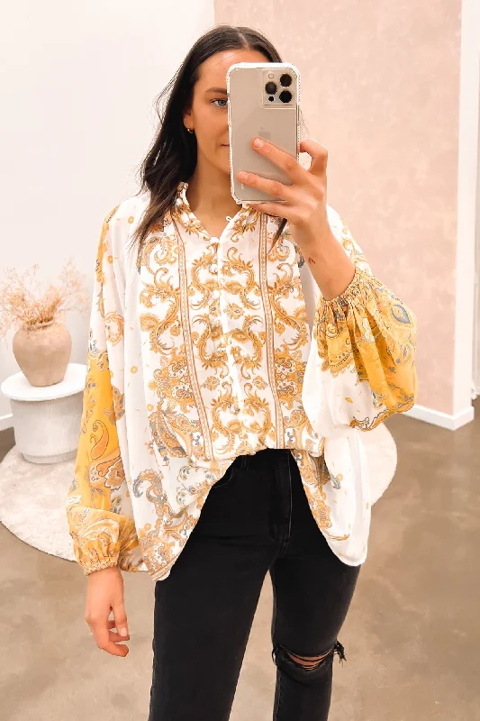 Markdowns Nancy Blouse Yellow
