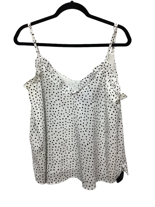 Polkadot Pattern Top Sleeveless Wishlist, Size L