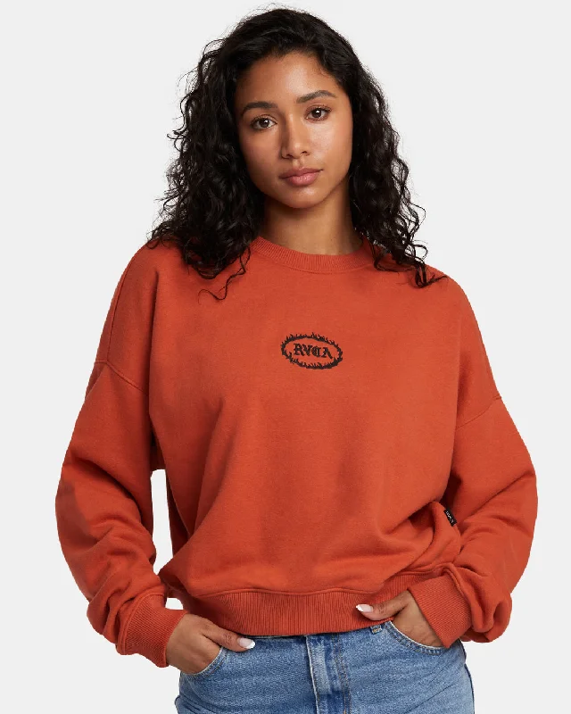 Court Crew Sweatshirt - Hot Sauce