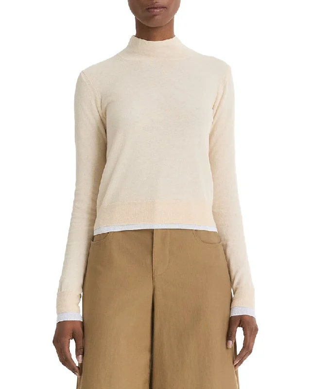 Limited Availability Vince Double Layer Turtleneck Top