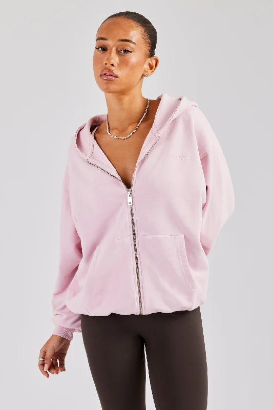 Unmissable Offer Cernucci Zip Through Hoodie - Pink