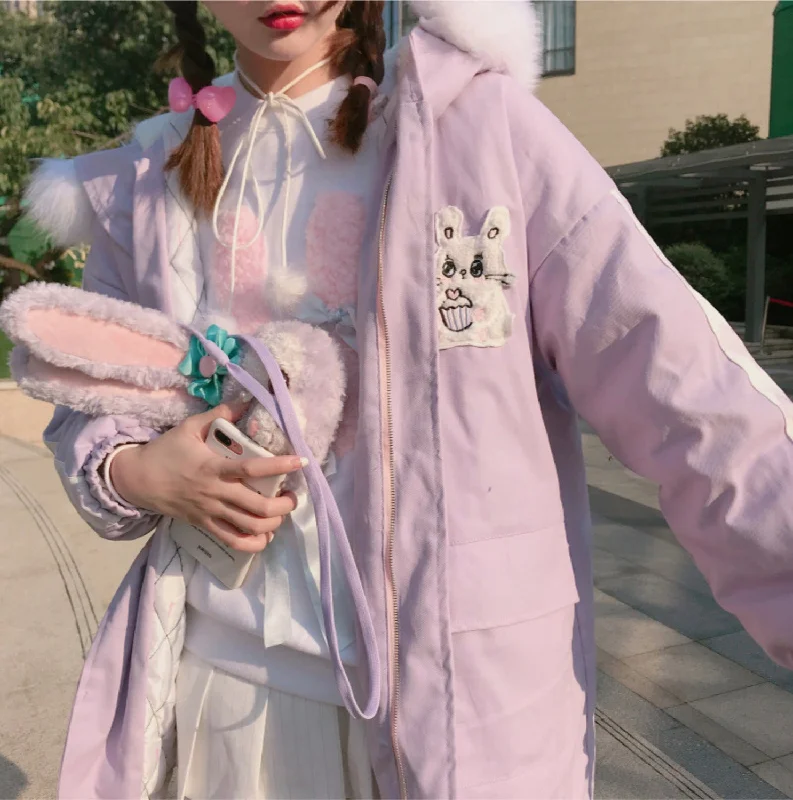 Final Offer Sweet Bunny Cake Winter Coat