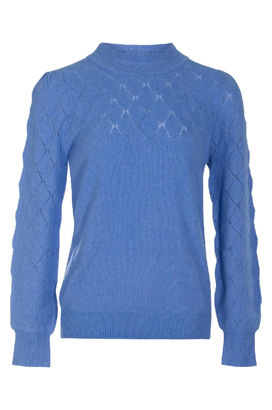 Final Offer Ultra soft Lace stitch Jersey | SKY | 7263ZZ