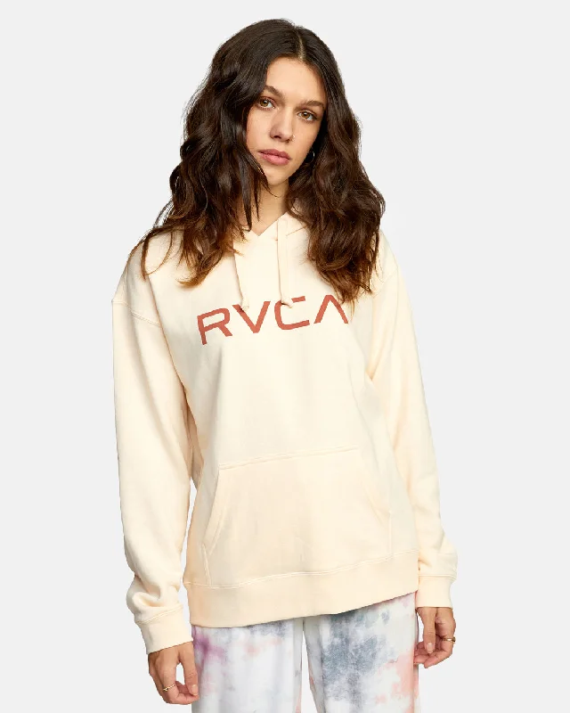 Big RVCA Hoodie - Pale Pink 2