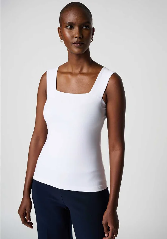 Lowest Price Joseph Ribkoff Square Neck Tank Top, White