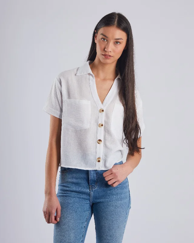 Flavia Shirt Dove White