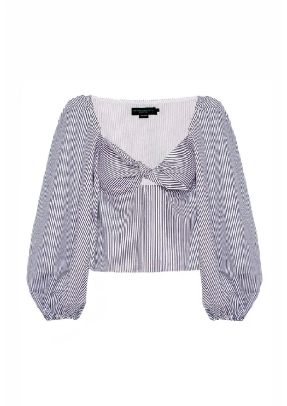 Unmissable Sale Grecia Top In Navy Stripes