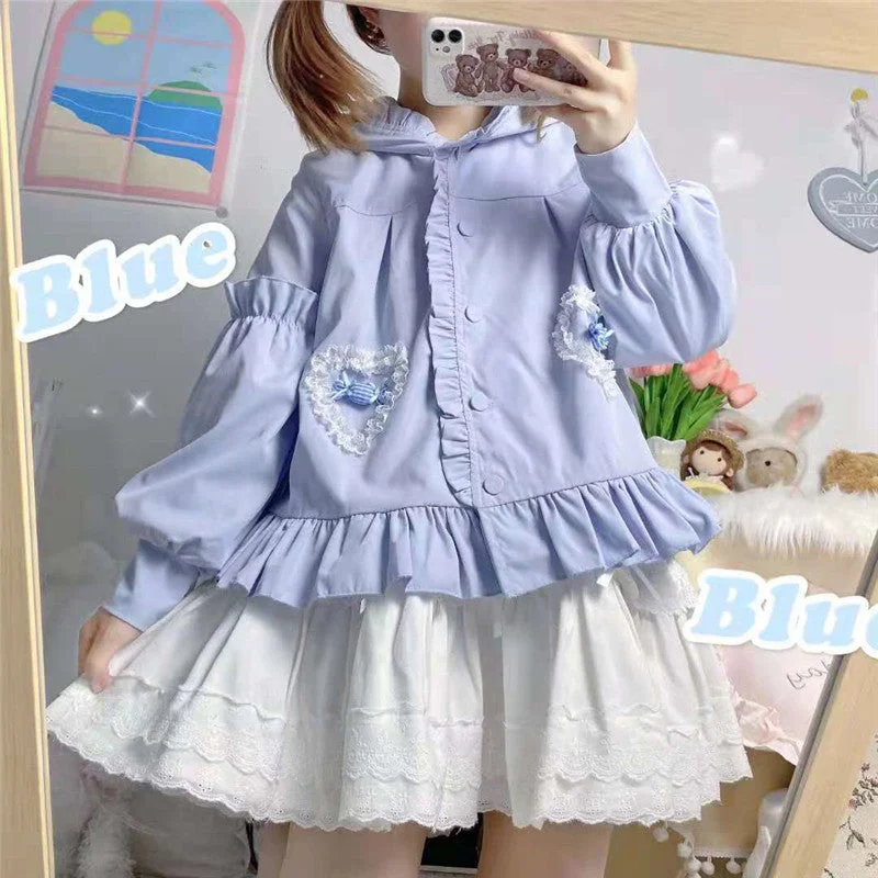 Best Bargains Cute Lolita Bunny Ears Hoodie PL51812