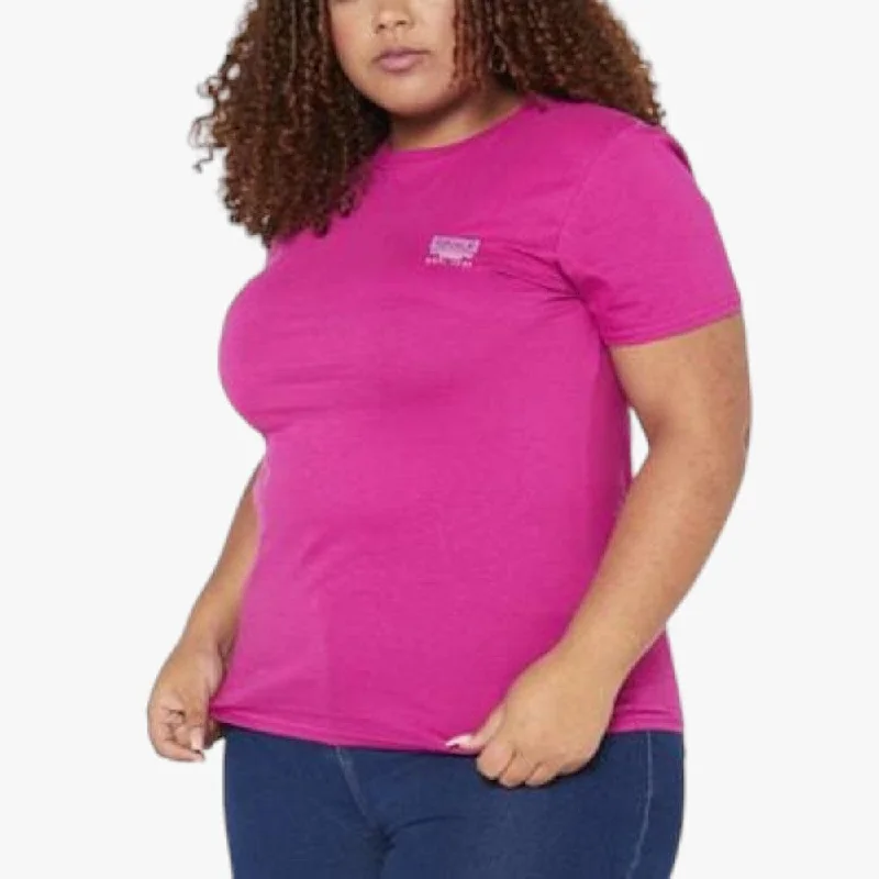 Weekend Offers That Tempt Jeep Ladies Essential Logo Short Sleeve Tee Orchid Flower Weekend Offers That Tempt Jeep Ladies Essential Logo Short Sleeve Tee Orchid Flower