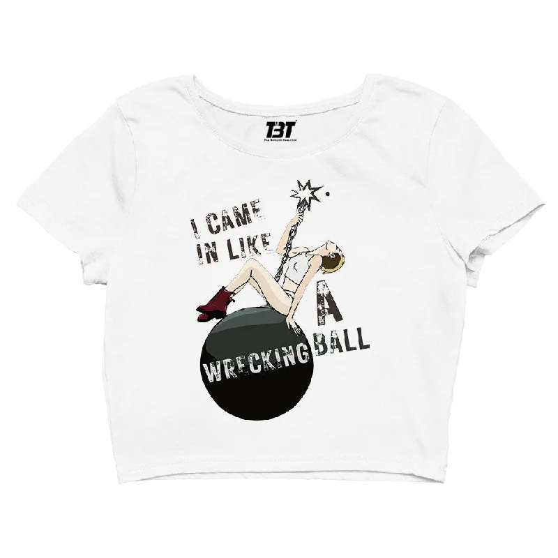 Miley Cyrus Crop Top - Wrecking Ball