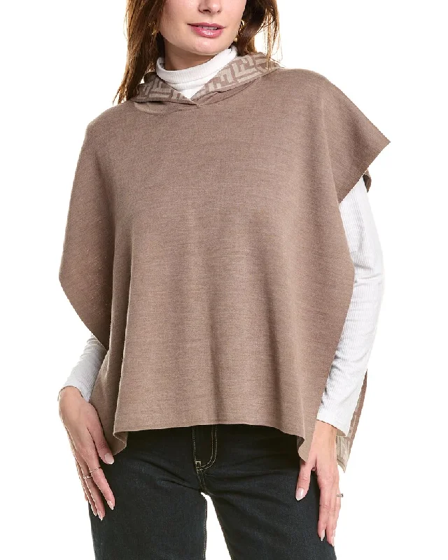 Buy More, Save More FENDI Wool-Blend Poncho