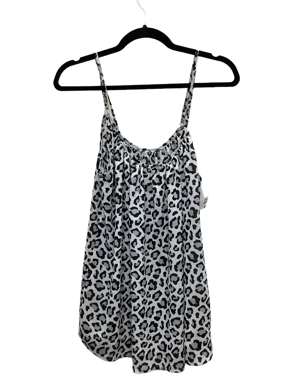 Leopard Print Top Sleeveless Cmf, Size S