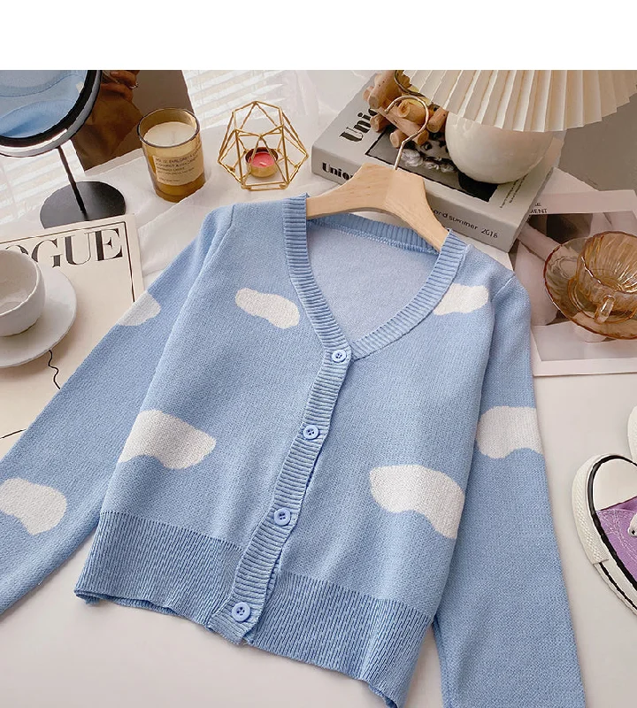 Weekend Bargains Just for You Design contrast color long sleeve knitted cardigan 6612 Weekend Bargains Just for You Design contrast color long sleeve knitted cardigan 6612