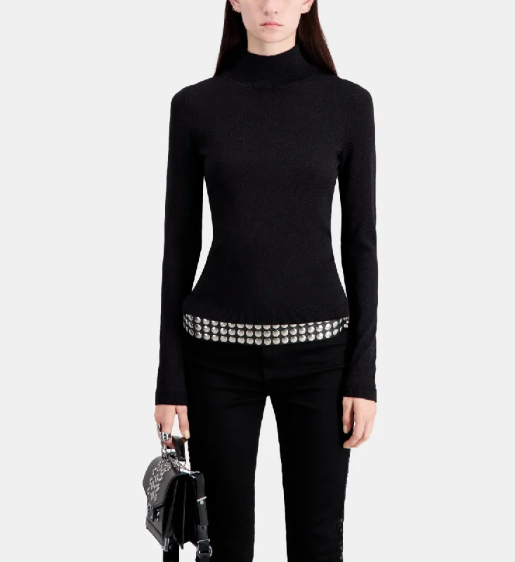 Sale Event Glitter Effect Sweater