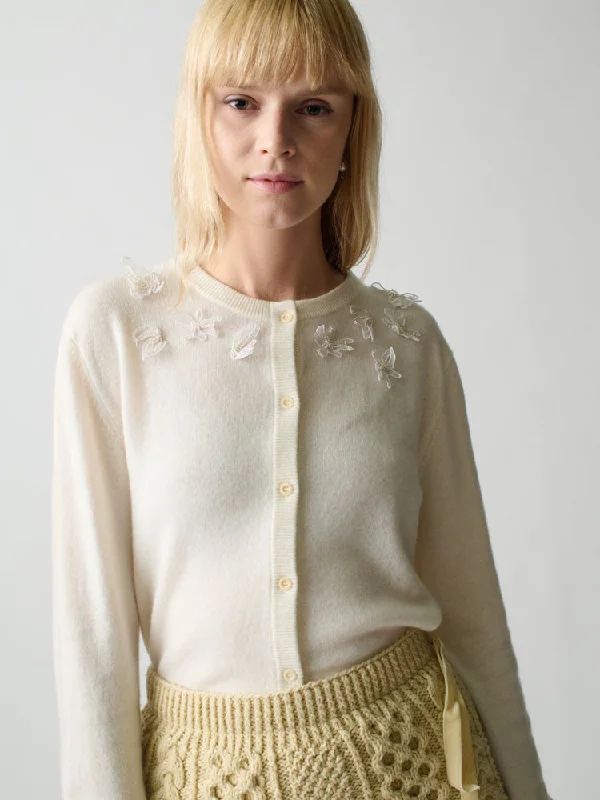 Can't Be Beat Wire Daisy Cardigan