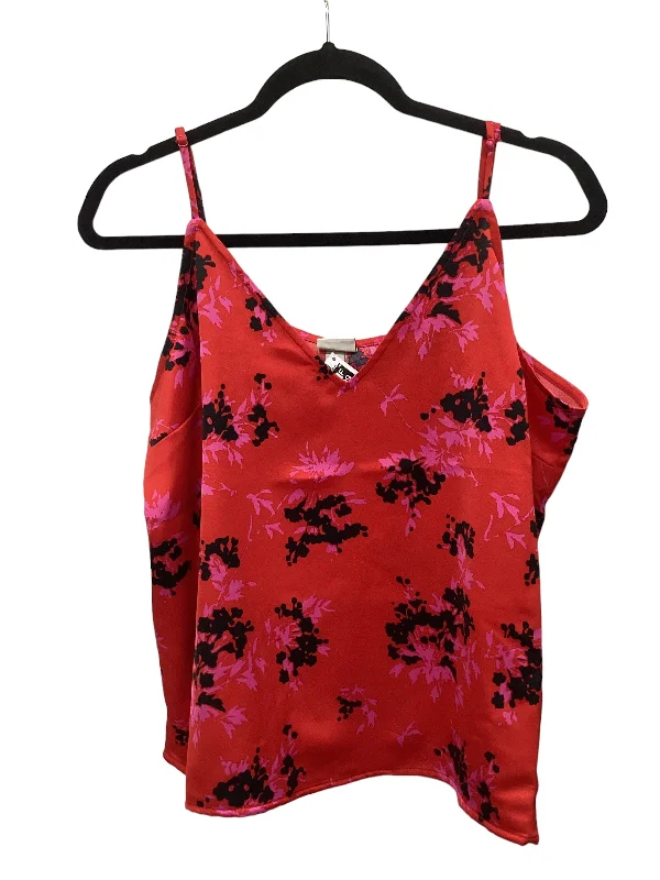 Red Top Sleeveless A New Day, Size L