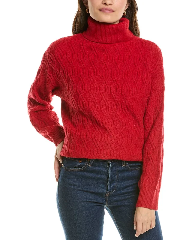 Price Meltdown Jones New York Twisted Cable Turtleneck Sweater
