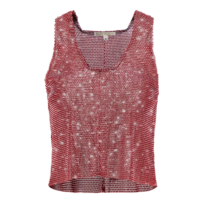 Weekend Deals That Sparkle Rouge Crystal Tank