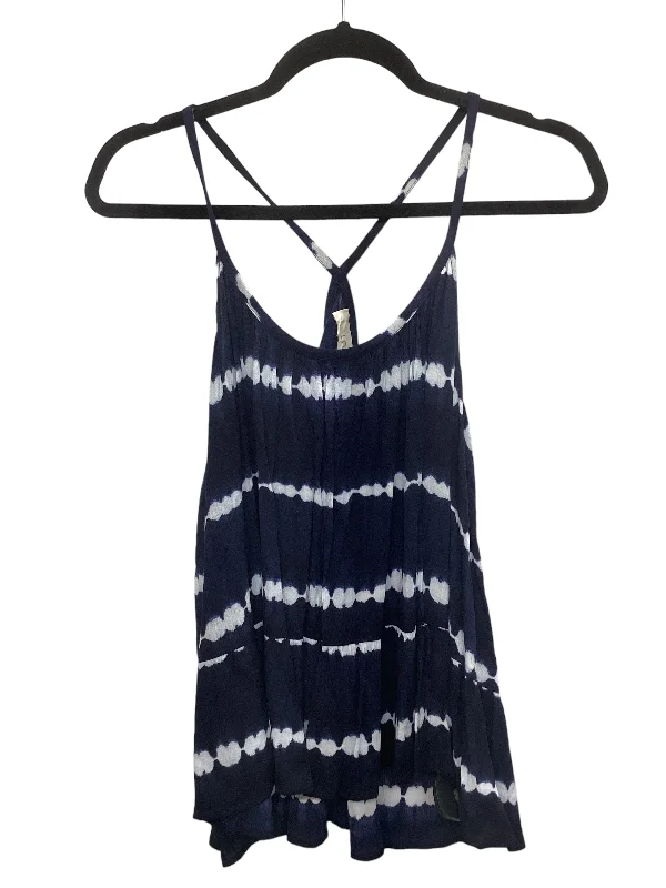 Navy Top Sleeveless Loft, Size L