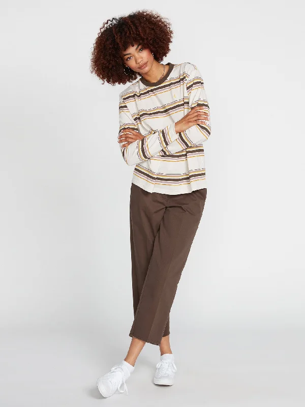 Weekend Bargains Await You Party Pack Long Sleeve Top - Ash