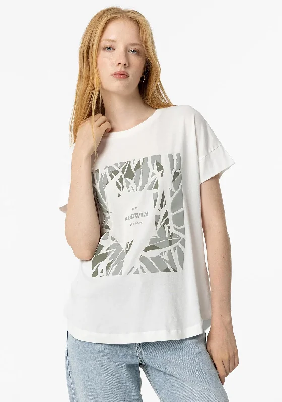 Price Cut Tiffosi Womens Apricot T-Shirt, White