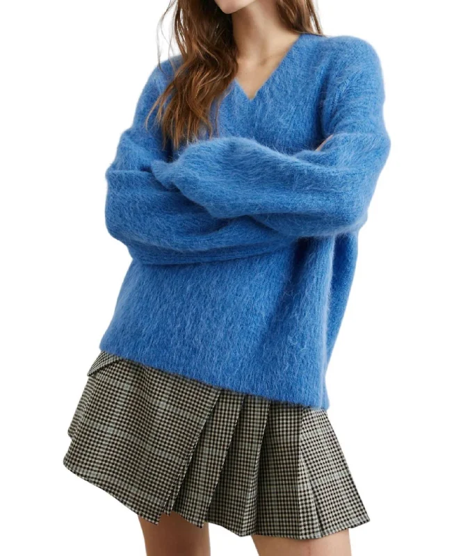 Closeout Sale Jodie Sweater In Cobalt