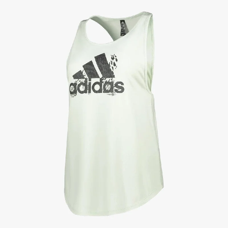 Extra Savings adidas Womens W Hybr G Tank Linen Green