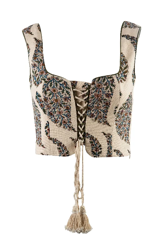 Weekend Savings Extravaganza Shalimar Bustier in Ghalamkar