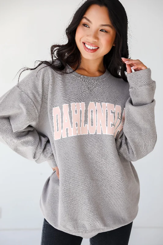 Can't Be Beat Grey Dahlonega Sweatshirt