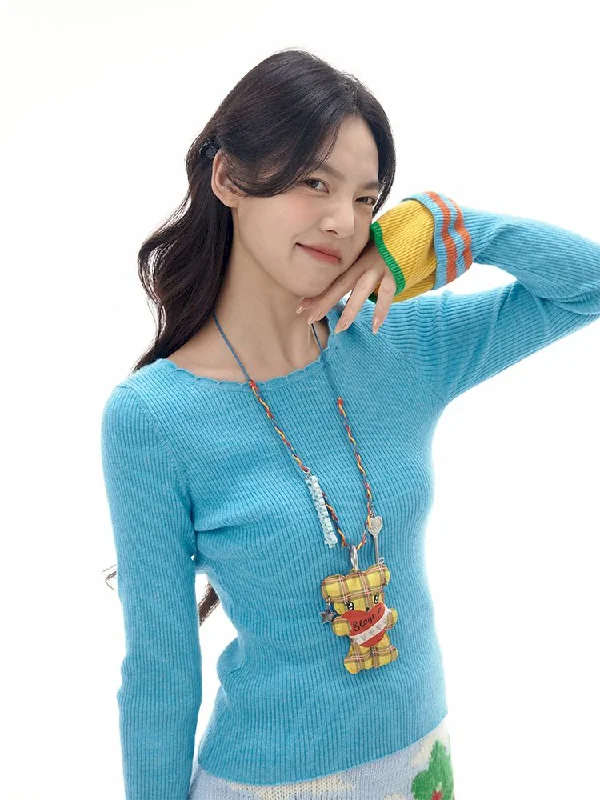 Today’s Special Flared Sleeve Lace Sweater【s0000010982】