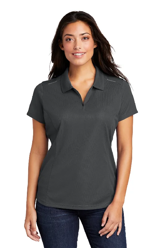 Exclusive Weekend Offers Inside Port Authority Womens Moisture Wicking Short Sleeve Polo Shirt - Battleship Grey Exclusive Weekend Offers Inside Port Authority Womens Moisture Wicking Short Sleeve Polo Shirt - Battleship Grey