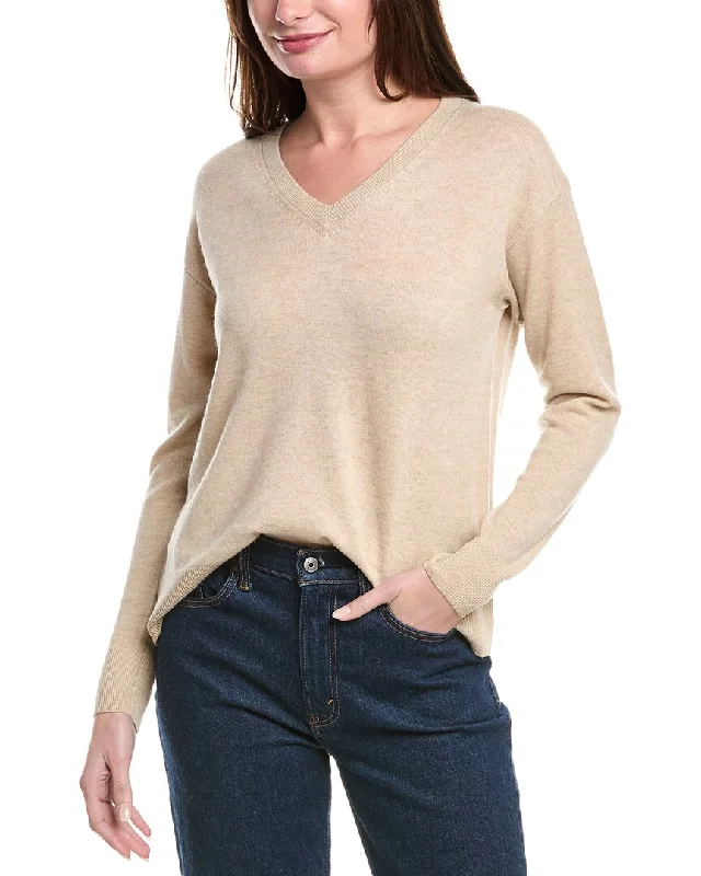 Special Savings Vince Boxy Wool & Cashmere-Blend Sweater