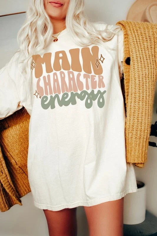 Weekend Bargains to Indulge In Main Character Energy Oversized Graphic Tee