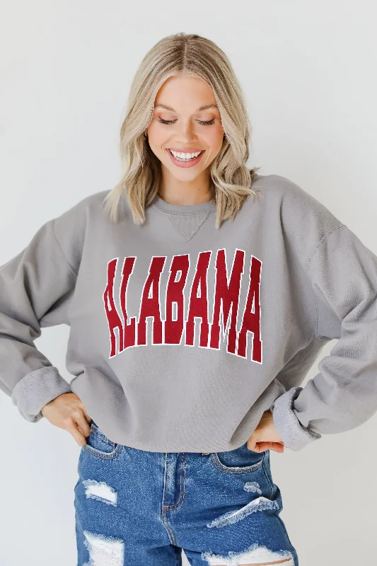 Friends and Family Sale Grey Alabama Sweatshirt