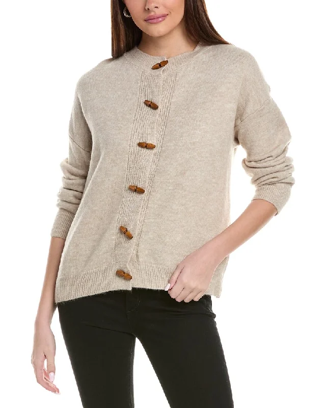 Amazing Deals REVERIEE Wool-Blend Cardigan