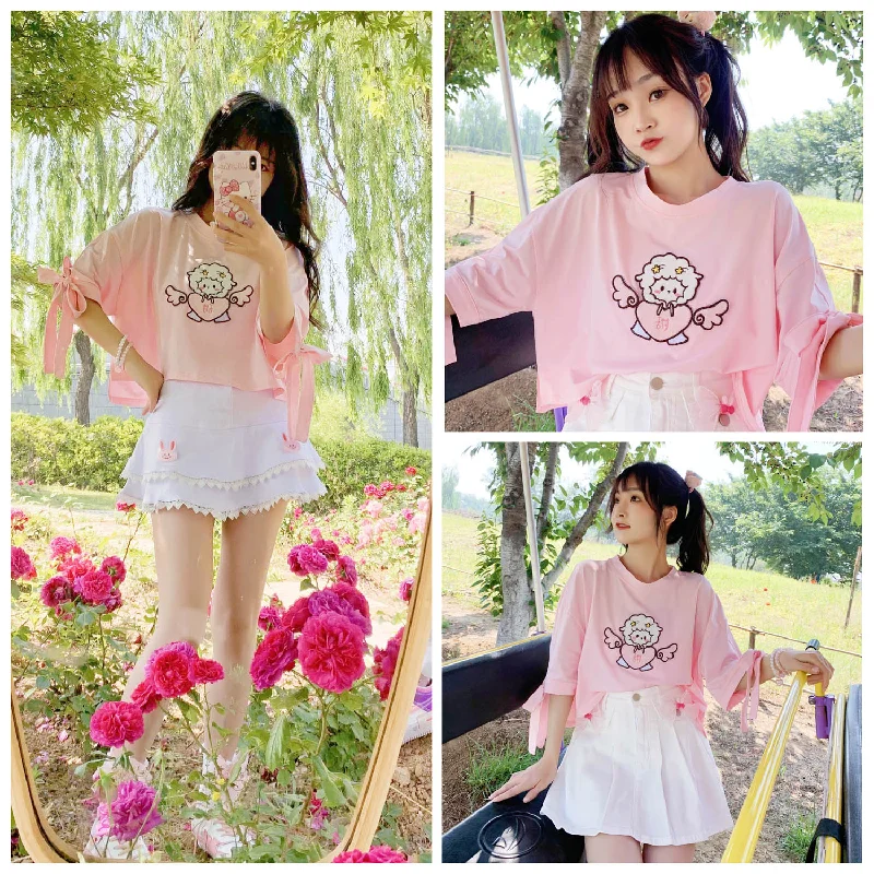 Weekend Savings Bonanza Pink Half Sleeve T-Shirt  PL52500