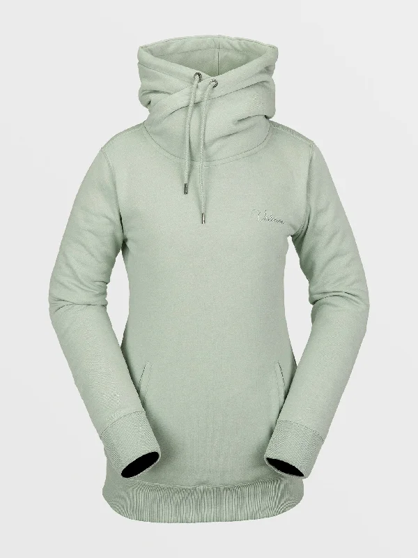 Womens Tower Pullover Fleece - Sage Frost