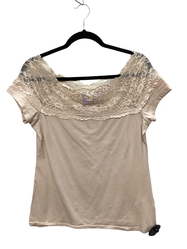 Top Short Sleeve By H&m  Size: L