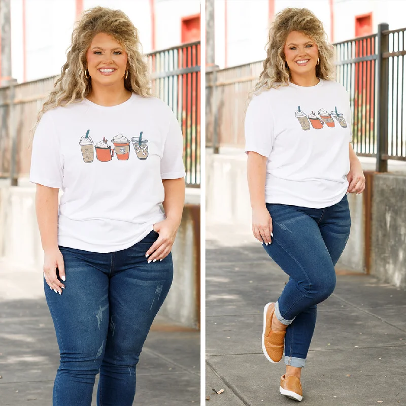 Extra Savings Cup Of Spice Tee, White