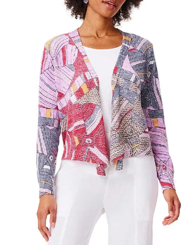 Weekend Specials Just for You NIC+ZOE Mosaic Floral 4-Way Cardigan