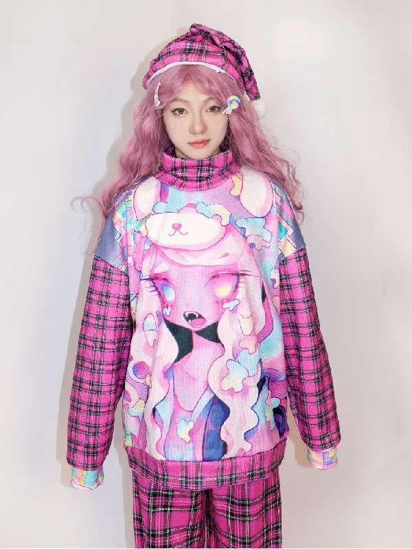 Fantastic Deals Sweet Cute Printed Sweatshirt [S0000010852]